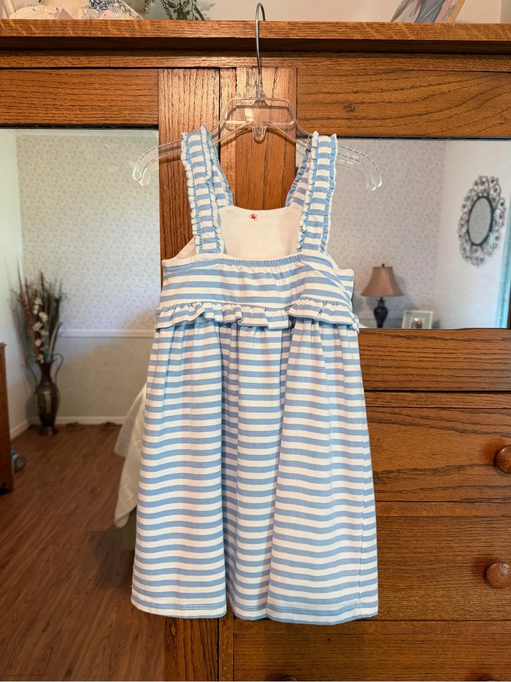 Rachel Zoe 4T Monogramable Blue Summer Dress